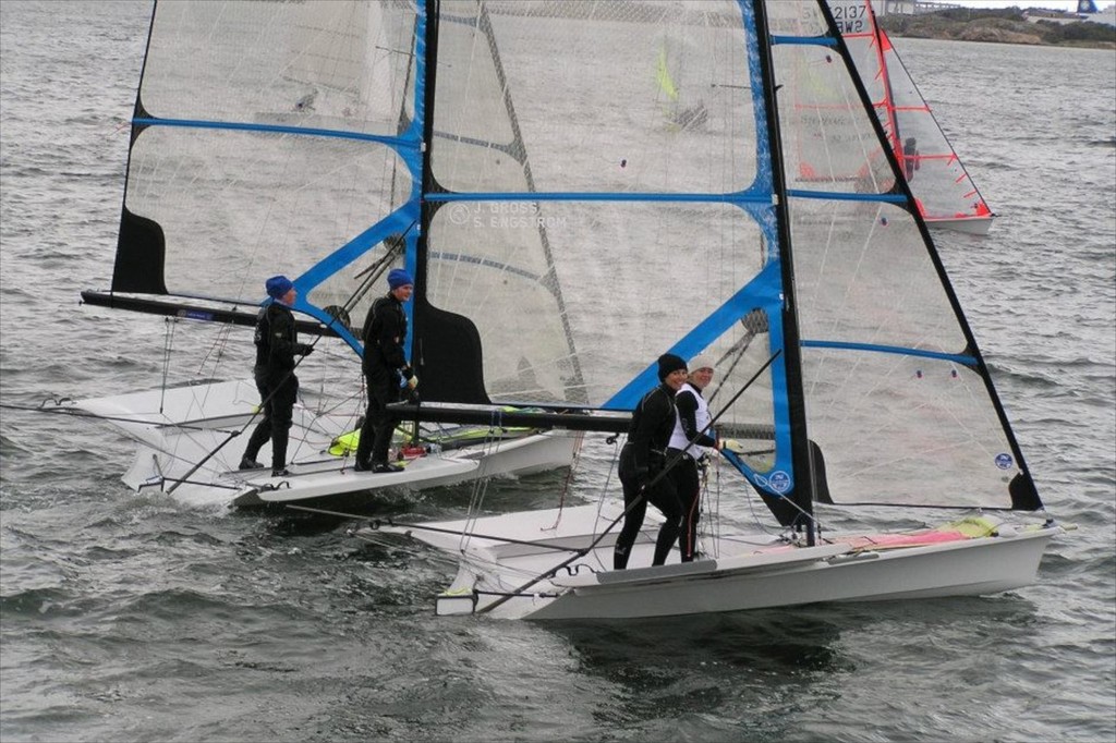 Sweden - 49er FX © Mackay Boats http://www.mackayboats.com